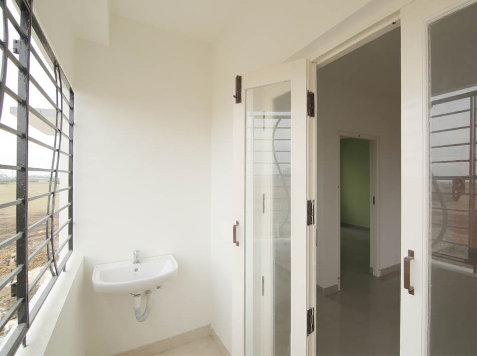 Balcony in OMR Flats
