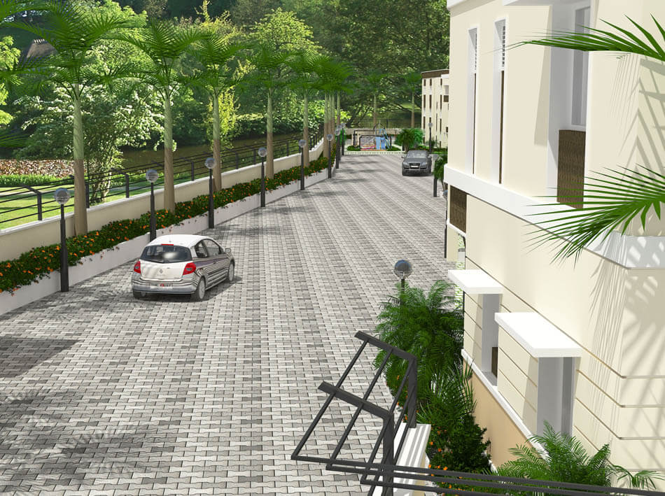 OMR Flats Road View